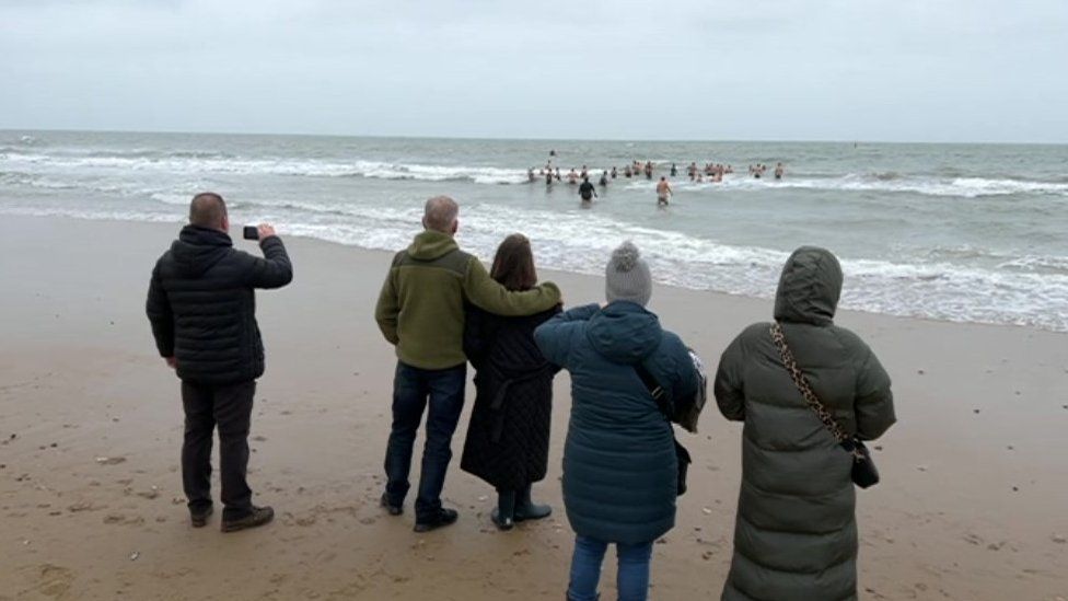 Tim Crossin Poole swim