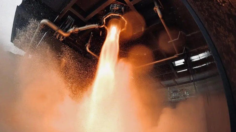 Skyrora testing of 3D-printed rocket engine