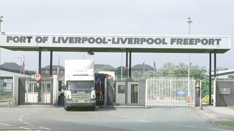 Liverpool freeport in 1999