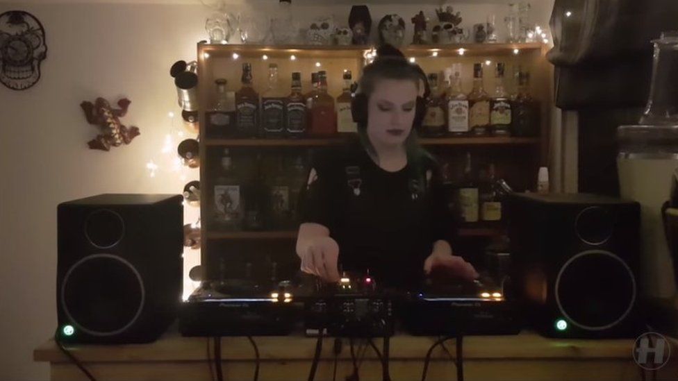 DJ Dilemma playing for Hospitality