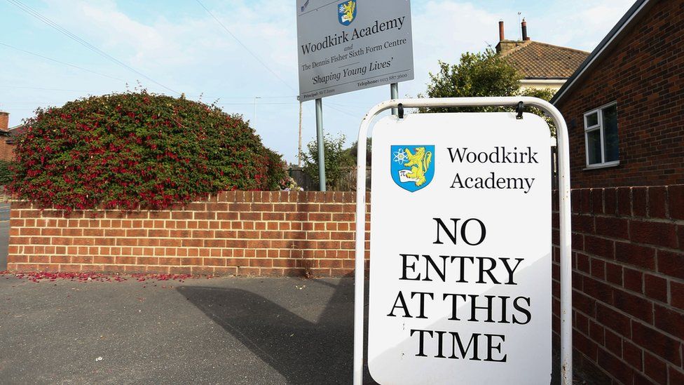 Woodkirk Academy, in Tingley, West Yorkshire