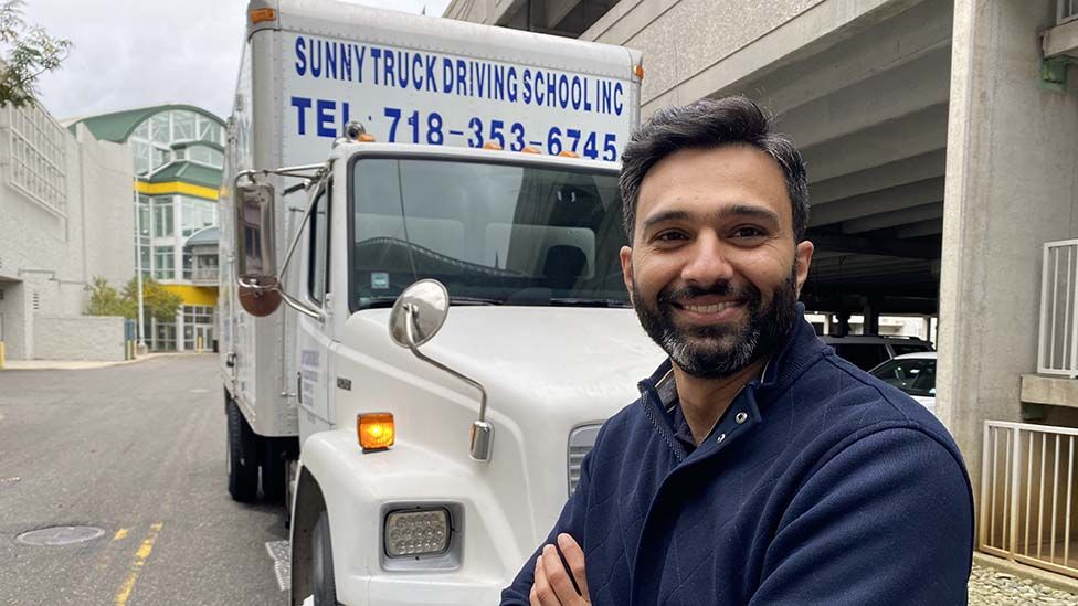 Sunny Truck Driving School operations manager Tejbir Batth