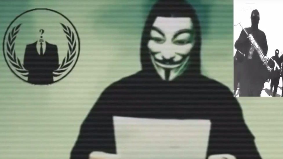 Anonymous video screenshot