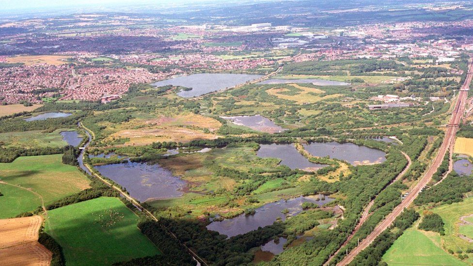 The flashes of Wigan and Leigh National Nature Reserve