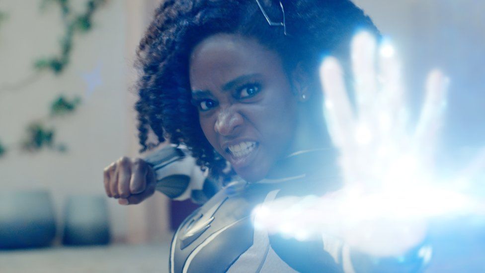 Teyonah Parris as Captain Monica Rambeau