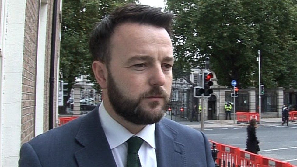 SDLP leader Colum Eastwood said Mr Brokenshire needs to show he is not favouring the party over any other in Northern Ireland