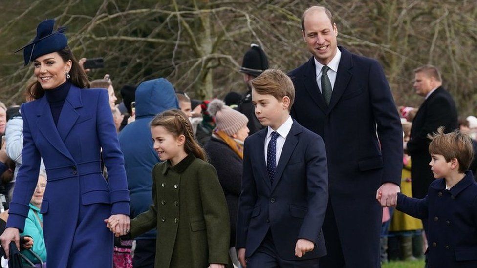 King and Queen at Sandringham church for New Year’s Eve service - BBC News