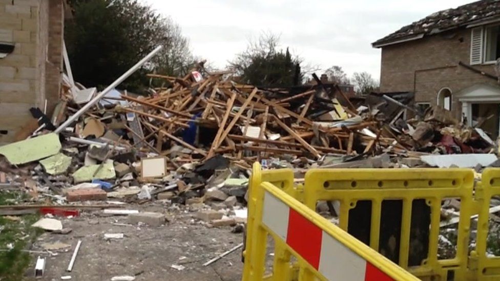 Gas explosion Haxby