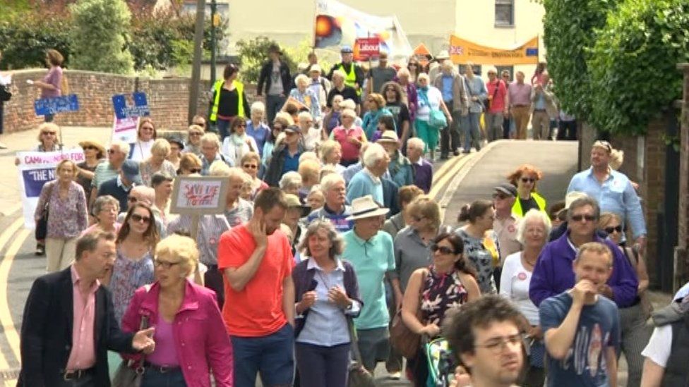 March through Canterbury