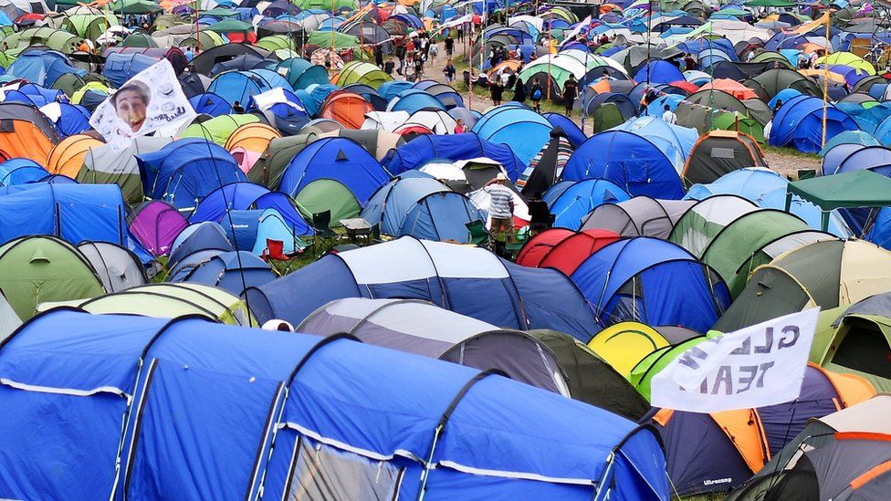 Festival tents