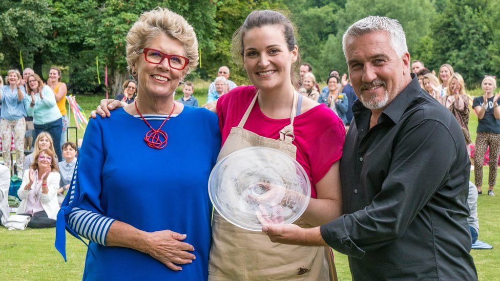Prue Leith, Sophie Faldo and Paul Hollywood