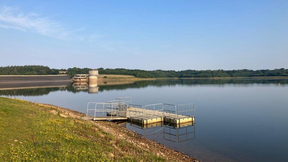 Roadford Lake reservoir