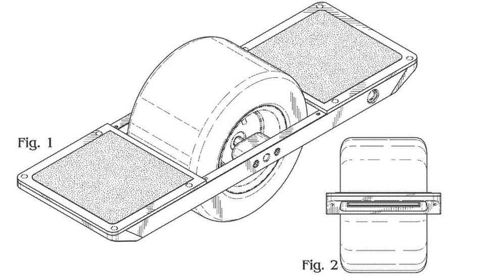 Onewheel patent