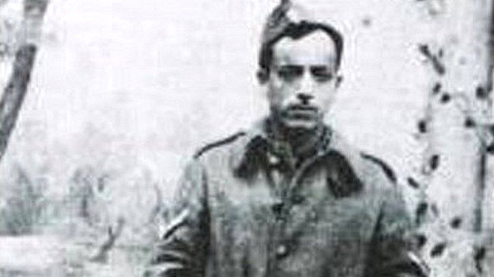 Marcel Nadjari in Greek military uniform