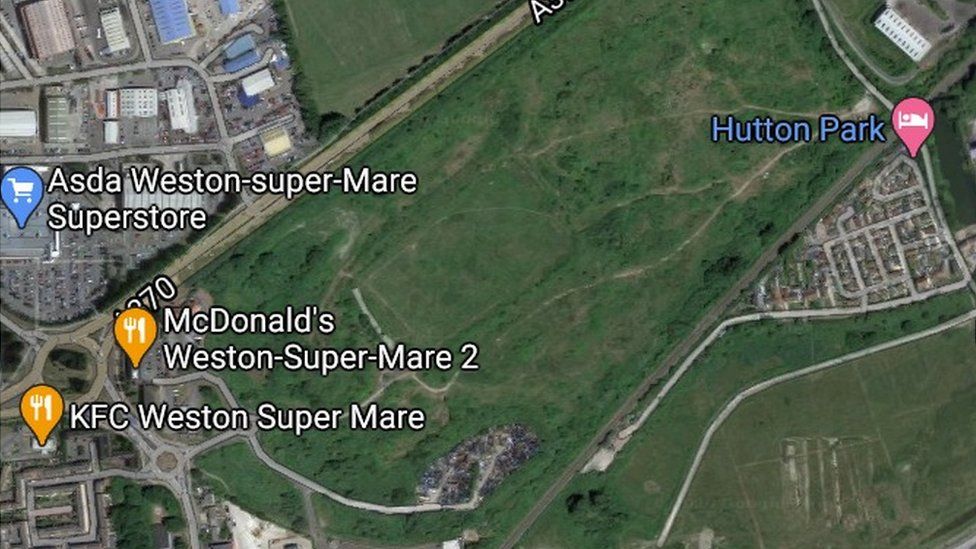 Former landfill site Weston-super-Mare