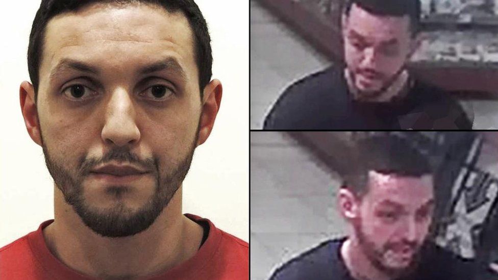 Images of suspect Mohamed Abrini