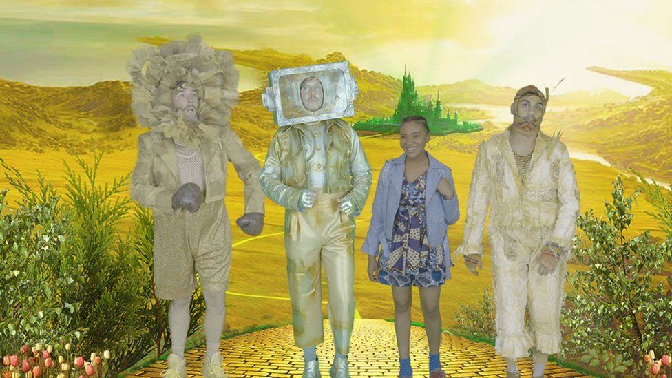 The Wonderful Wizard of Oz performed virtually by Creation Theatre