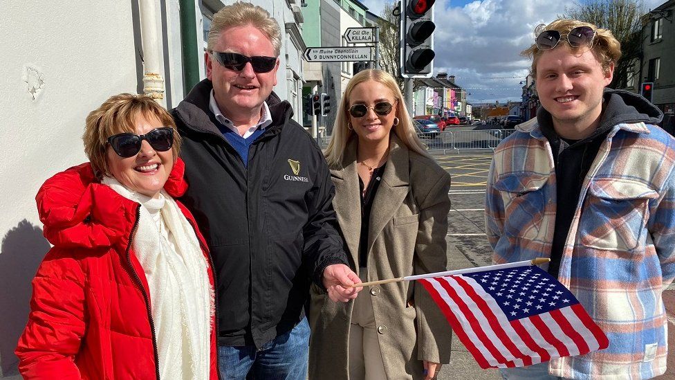 Ballina Was Buzzing For Joe Bidens Visit On Ireland Tour Bbc News 3659