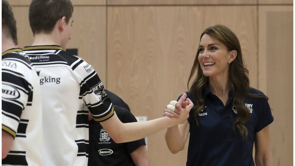 Princess Kate at wheelchair rugby event