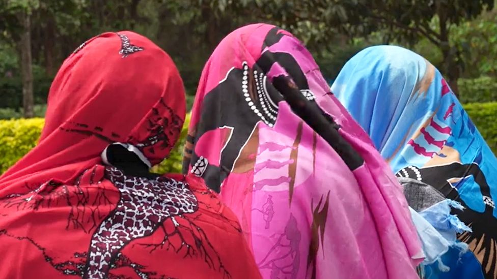 Three of the women who won their forced sterilisation case in Kenya