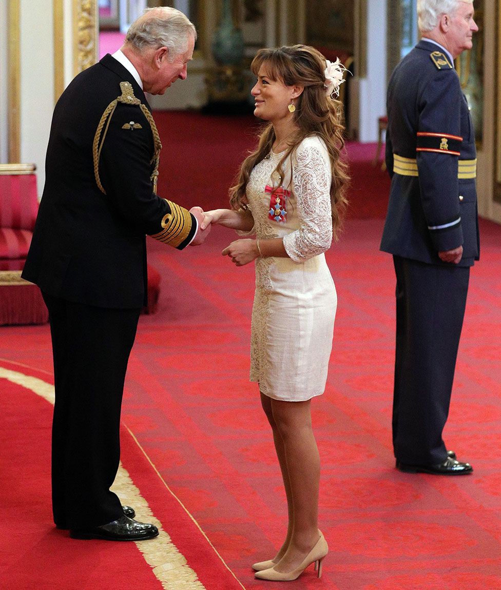 Prince Charles and Nicola Benedetti
