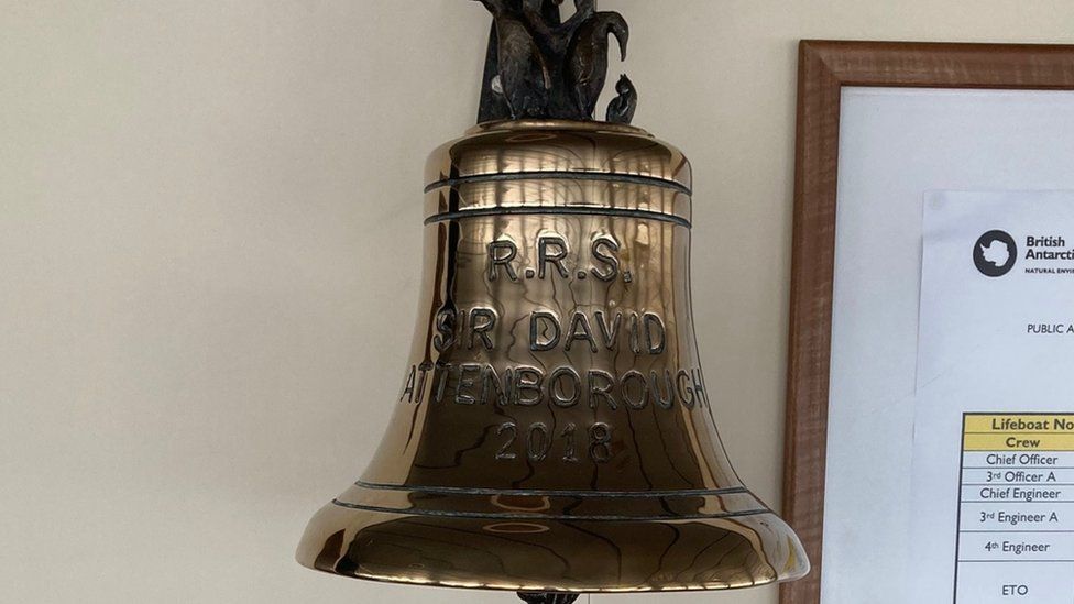 Bell on RRS Sir David Attenborough