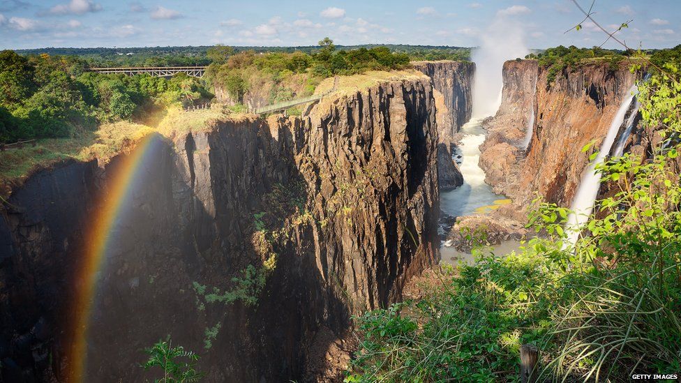 Victoria falls in Zambia