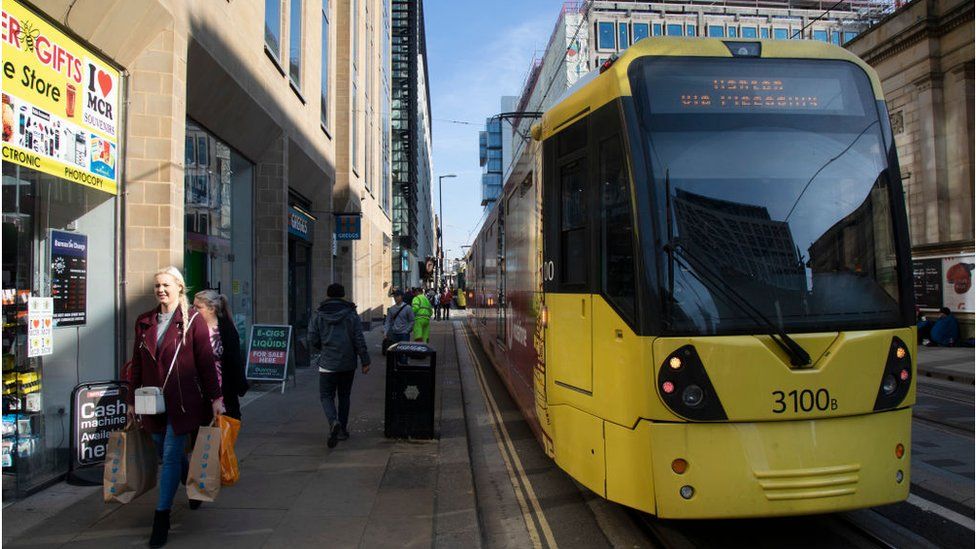 The Metrolink tram system in Greater Manchester is one scheme that could benefit