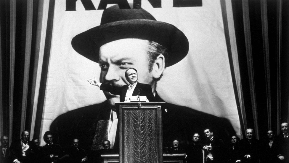 A still from the 1941 film Citizen Kane