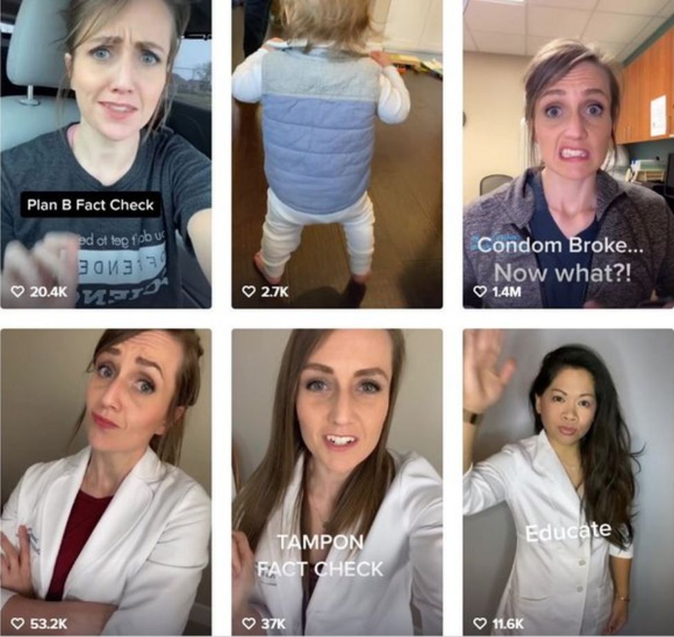 Unprofessional TikTok medical videos 'not the norm' BBC News