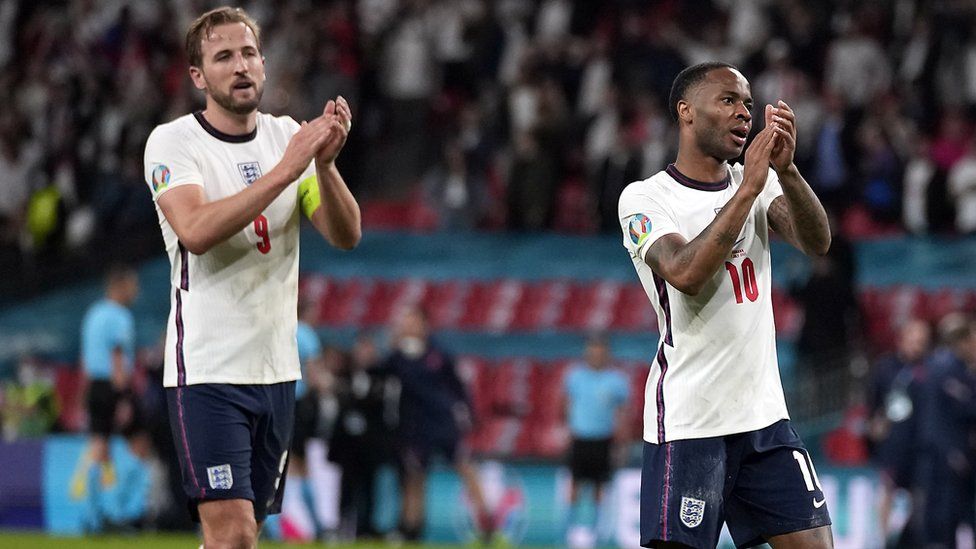 Harry Kane and Raheem Sterling