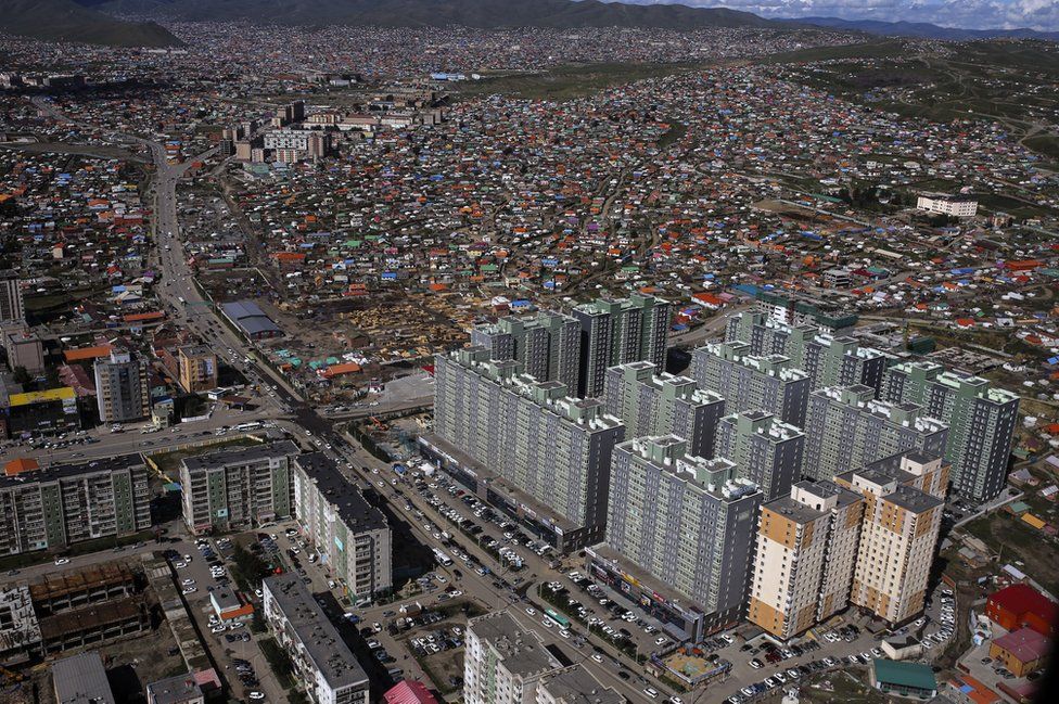 Mongolia's capital city Ulaanbaatar