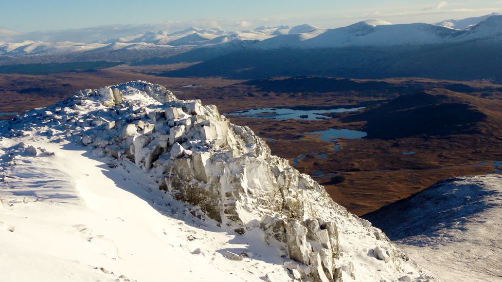Rannoch Moor from the summit of Meall a'Bhuiridh