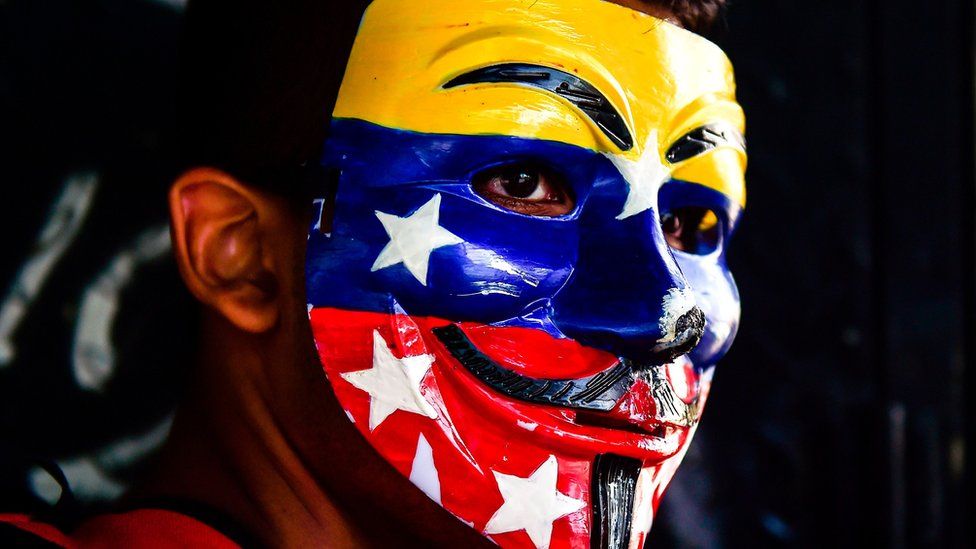 anti-government activist in Venezuela