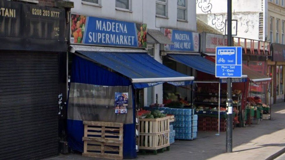 The Madeena Supermarket in Hendon