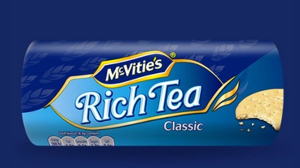 McVitie's rich tea biscuits