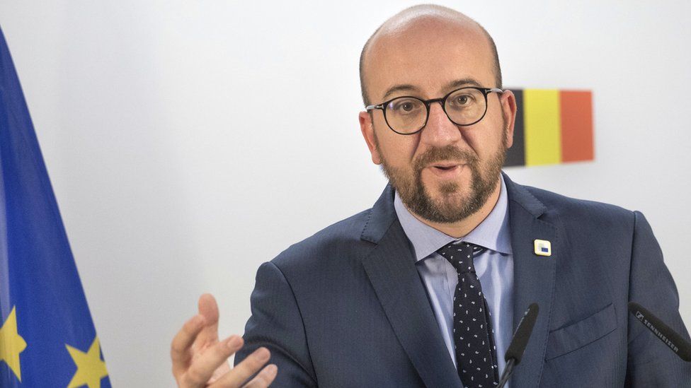 Belgian Prime Minister Charles Michel, 21 Oct 16