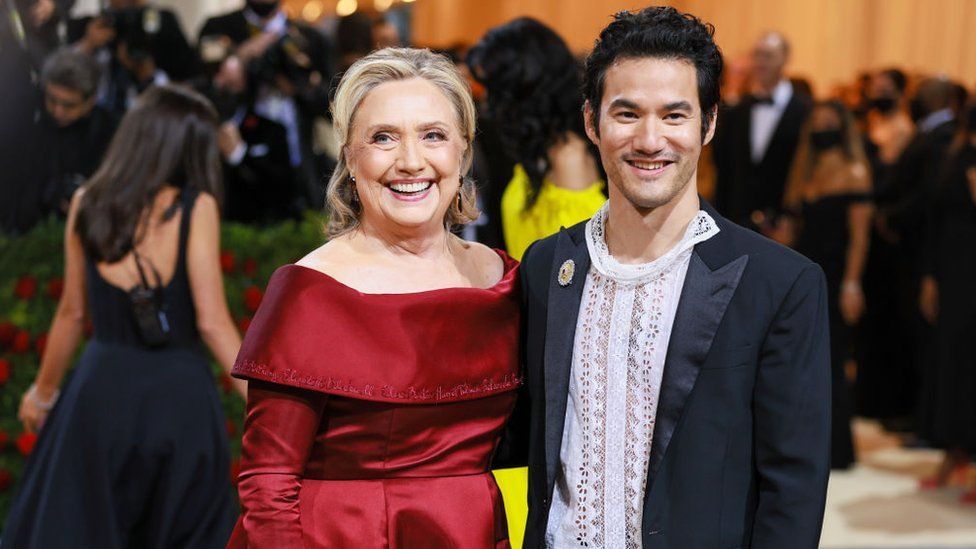 Hillary Clinton and Joseph Altuzarra