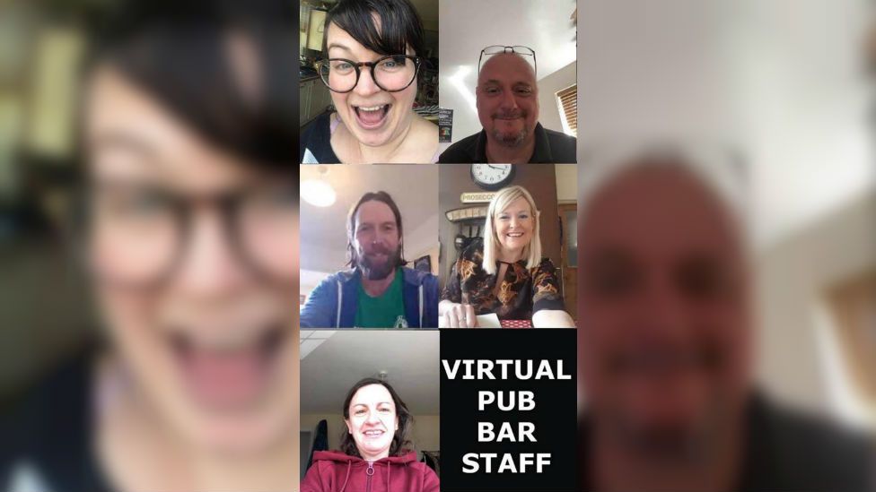 The Virtual Pub Facebook page "bar staff"