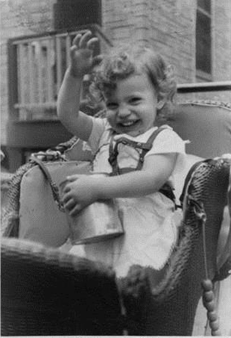 Judy Heumann as a young child