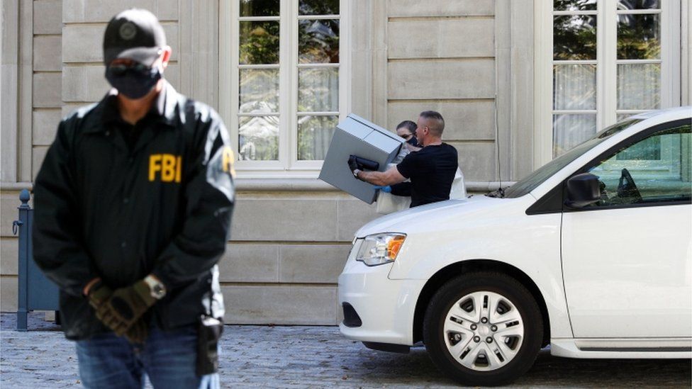 FBI agents search a Washington DC property linked to Russian oligarch Oleg Deripaska