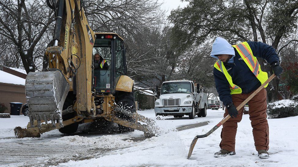 The Fort Worth Water department is dealing with large amount of water main breaks in Texas