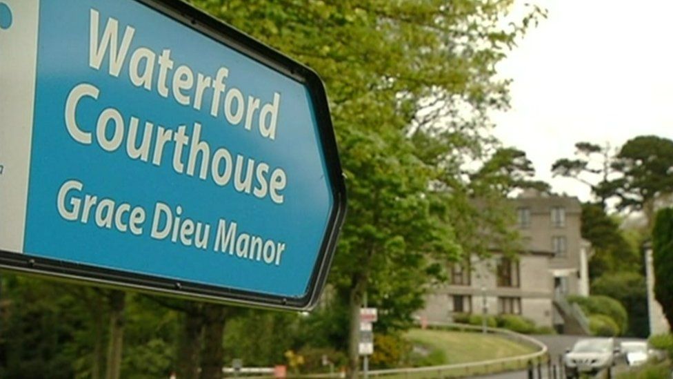 Waterford courthouse sign