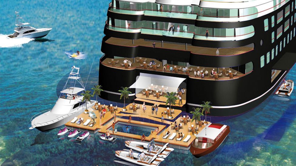 Artist's impression of Quintessentially's super yacht