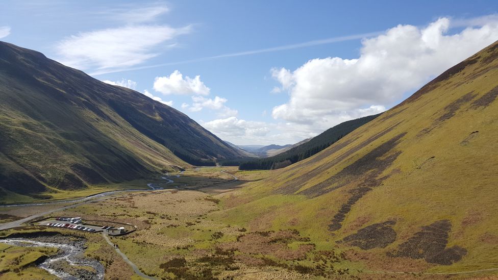 View from Grey Mare's Tail