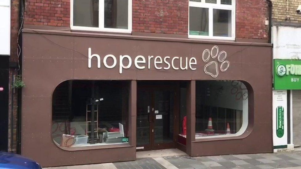 Hope Rescue shop in Pontypridd