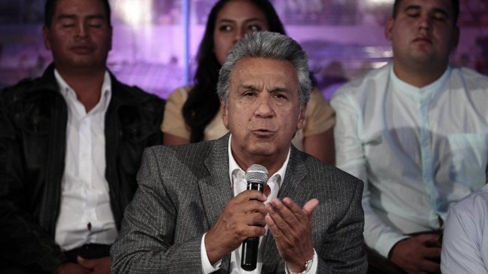 Lenin Moreno 4th April 2017