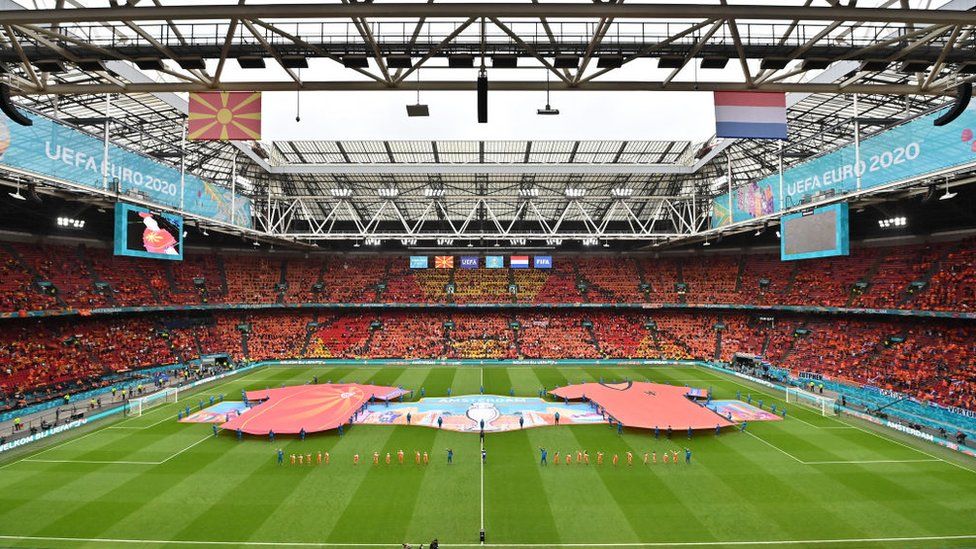 The Johan Cruyff Arena in Amsterdam
