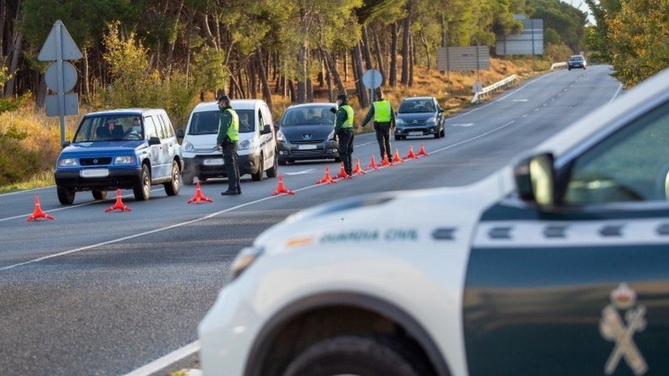 Spain's La Rioja region has been closed off for 15 days