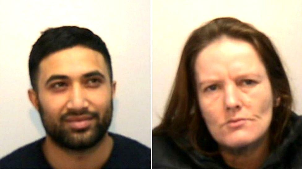 Man And Woman Jailed For Leigh Shotguns Burglary Bbc News